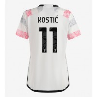 Dámy Fotbalový dres Juventus Filip Kostic #11 2023-24 Venkovní Krátký Rukáv